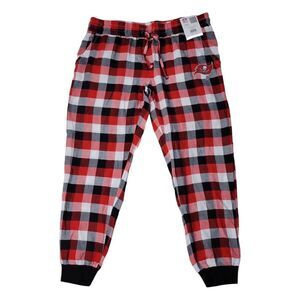 NFL Ladies Embroidered Team Logo Soft Flannel PJ Pant - Tampa Bay Buccaneers